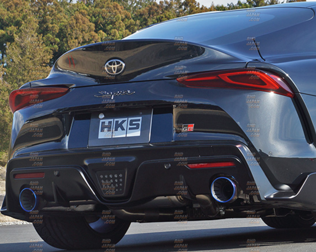 HKS Super Turbo Muffler Exhaust System - GR Supra DB42 RZ